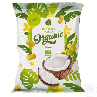 Bim Bim Bắp (Bỏng Ngô + Dừa) Hữu cơ Ecorod Corn Stick 70g