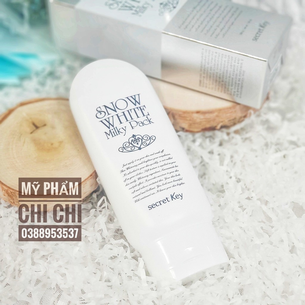[SẴN] Ủ TRẮNG SNOW WHITE MILKY PACK SECRET KEY 200ML | BigBuy360 - bigbuy360.vn