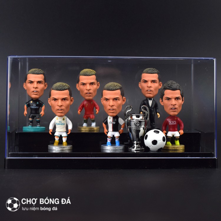 Tượng cầu thủ bóng siêu sao Ronaldo Cr7 cao 6,5cm dành tặng cho fan bóng đá