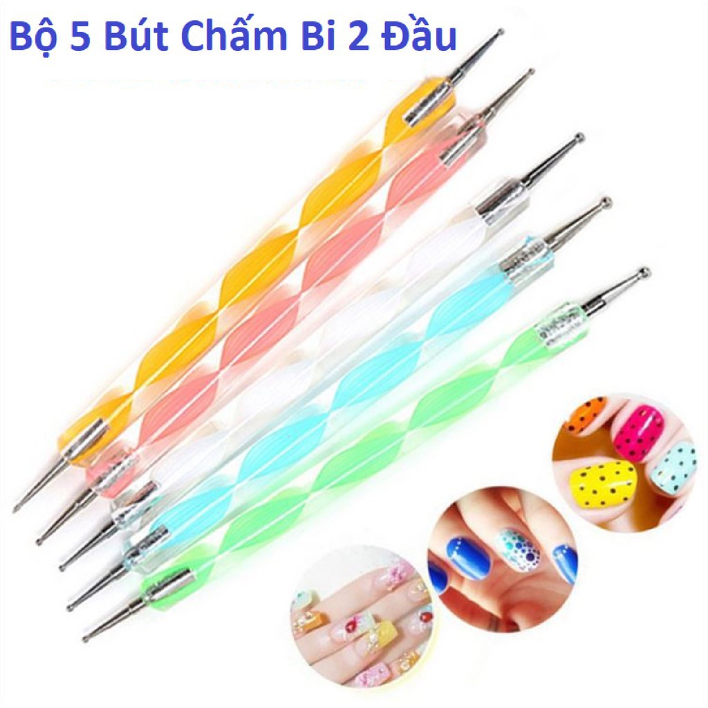 SET BÚT CHẤM BI VẼ MÓNG 5c ( Hàng Bán Chạy )