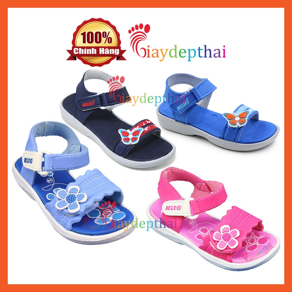 Giày Sandal Thái Lan cho bé gái Kito YC3017/8093