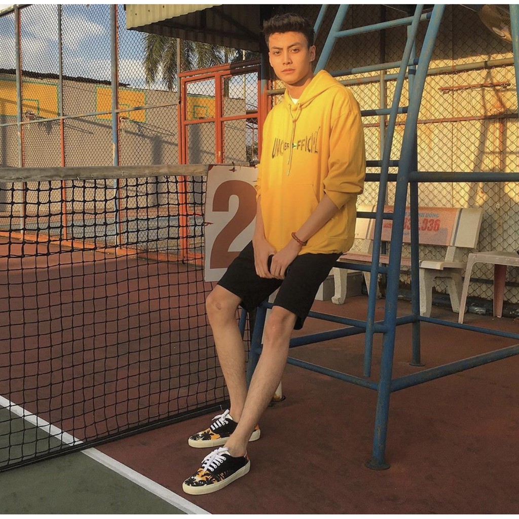 Áo Hoodie UNCOVER OFFICIAL Vàng Unisex | BigBuy360 - bigbuy360.vn