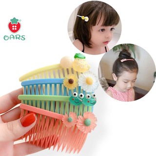 Lược cài tóc mái trẻ em - Phụ kiện cài tóc cho bé gái nhiều màu dễ thương