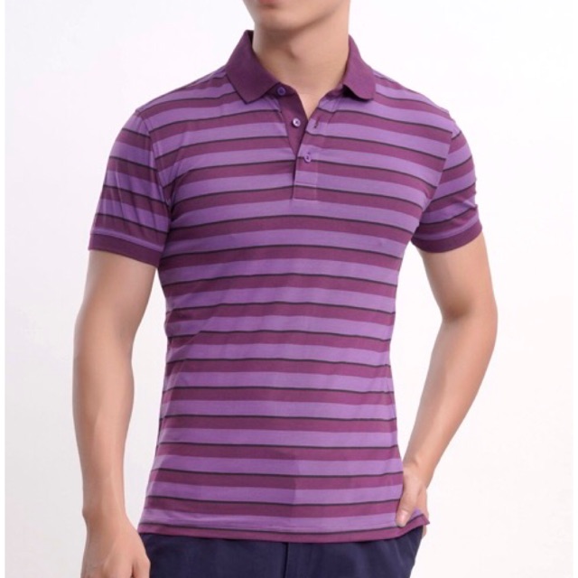 [SALE] Áo polo Aristino APS045S7 kẻ siêu siêu đẹp, trẻ trung cuốn hút