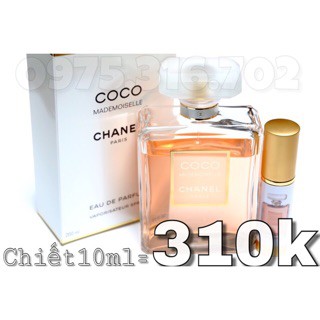 Nước hoa 10ml nước hoa Coco Mademoiselle EDP