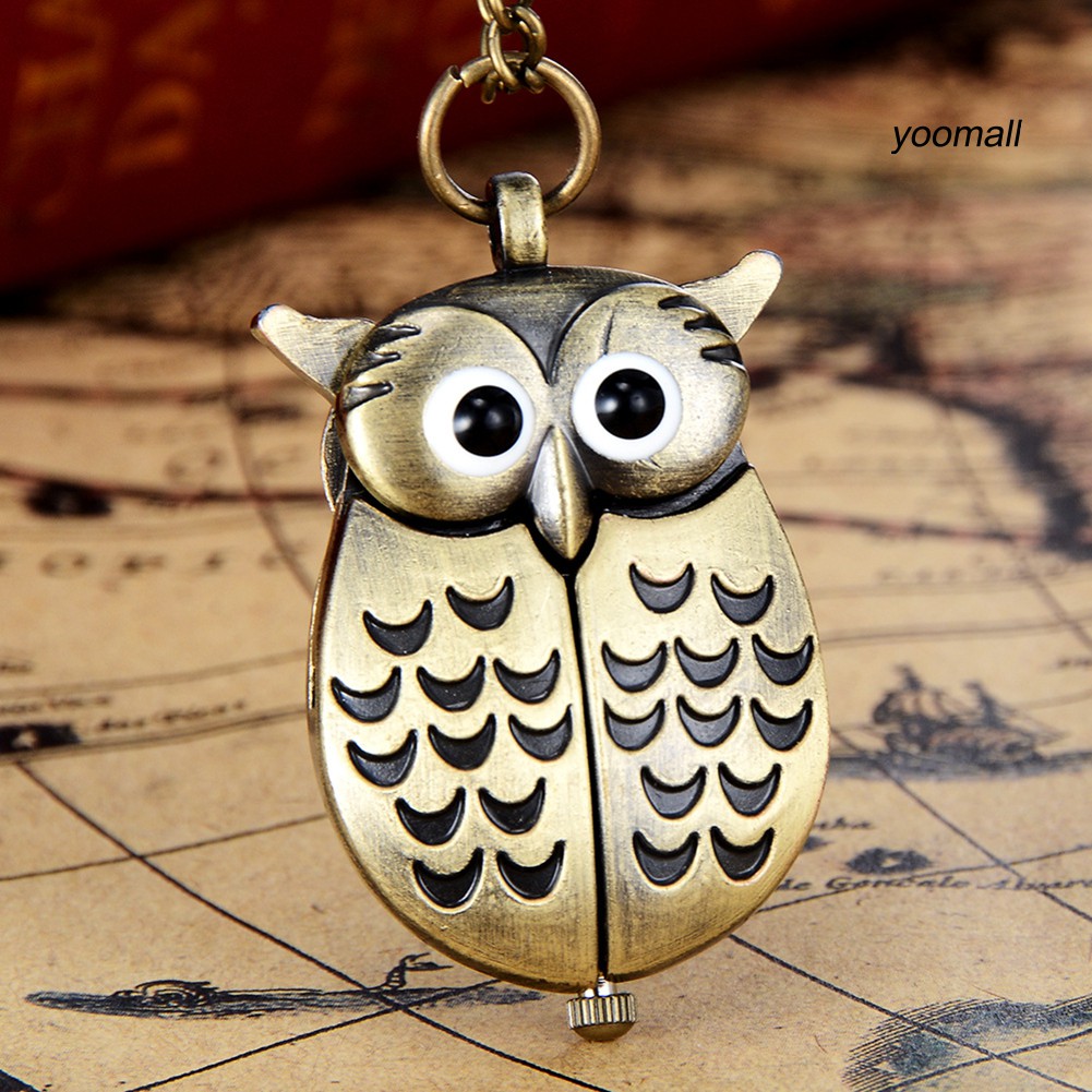 Đồng hồ họa tiết chim cú xinh xắn chất lượng cao | BigBuy360 - bigbuy360.vn