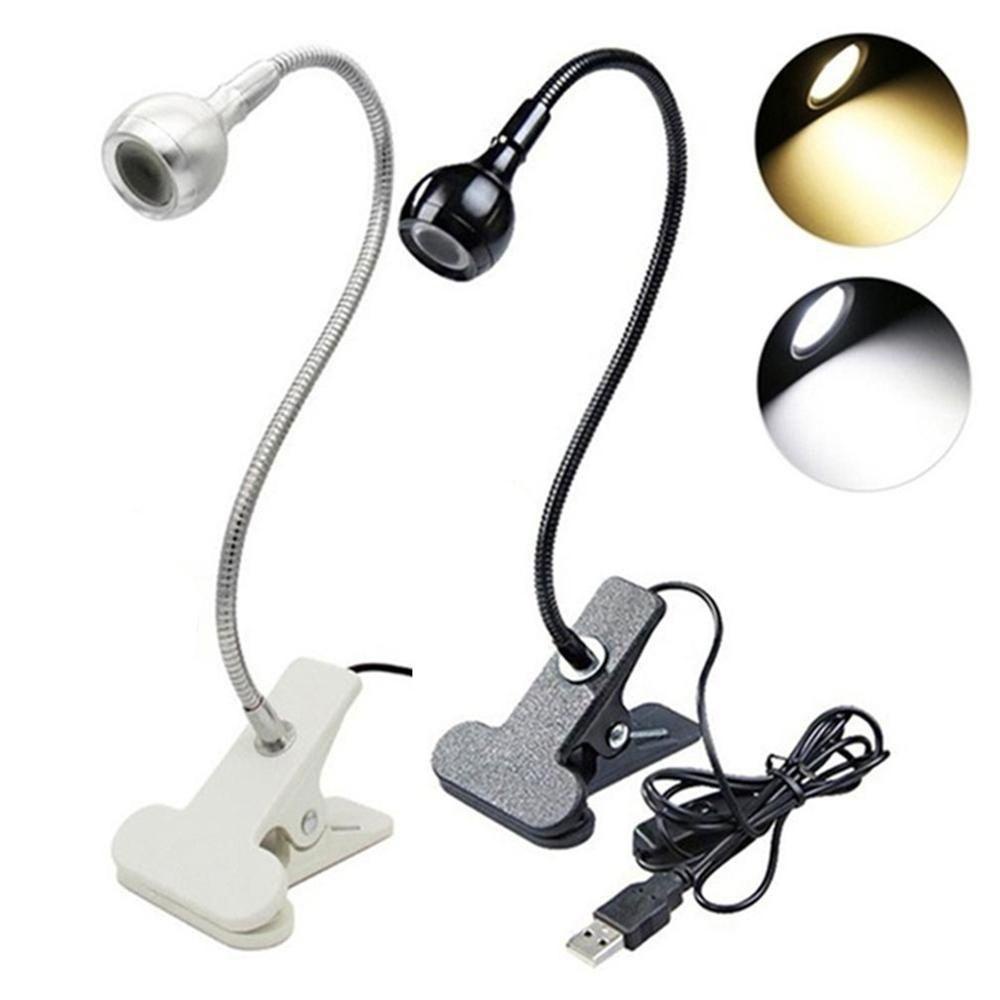 YIYU Đèn Đọc Sách USB Kẹp Cạnh Giường Bảo Vệ Mắt