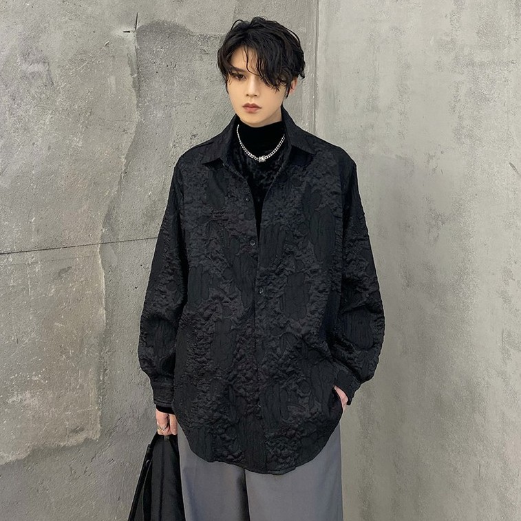 [TẶNG QUÀ] Áo sơ mi tay dài Black Rose - Premium | BigBuy360 - bigbuy360.vn