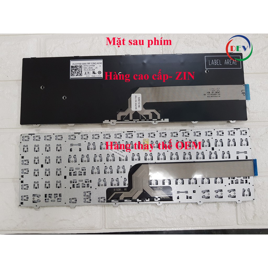 Bàn Phím Laptop DELL Inspiron 3543 3551 3552 3541 3542 3559 3565 3567 3551 3558 DELL Inspiron 15 3000