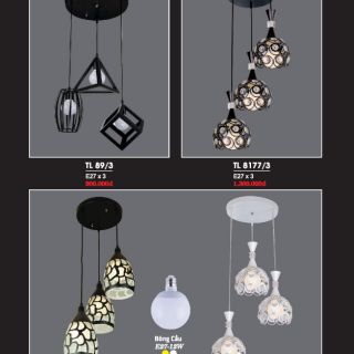 Đèn chùm thả trang trí hiện đại