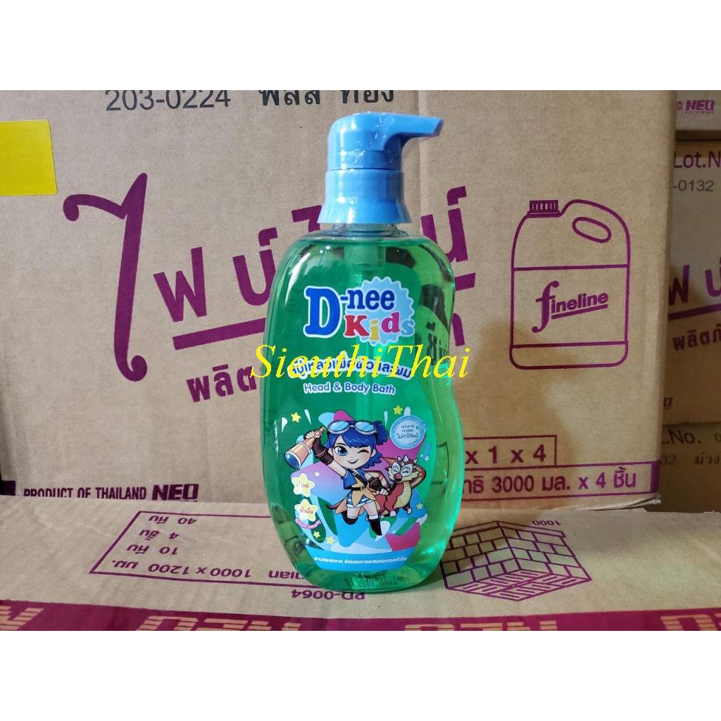 Sữa Tắm và gội Dnee Kids chai 400ML toàn Thân Cho Bé Thái Lan