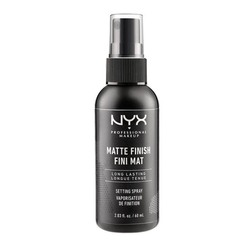 NYX Makeup Setting Spray dành cho da dầu, da khô 60ml Xịt tạo lớp trang điểm lâu trôi