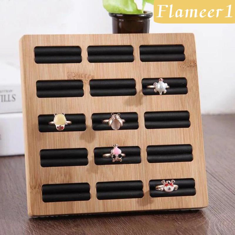 Giá Đỡ Trưng Bày Trang Sức 3 Tầng Bằng Gỗ