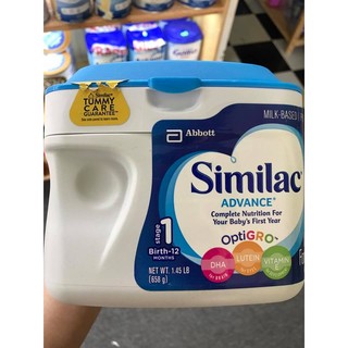 Sữa bột Similac Advance cho bé sơ sinh 658g