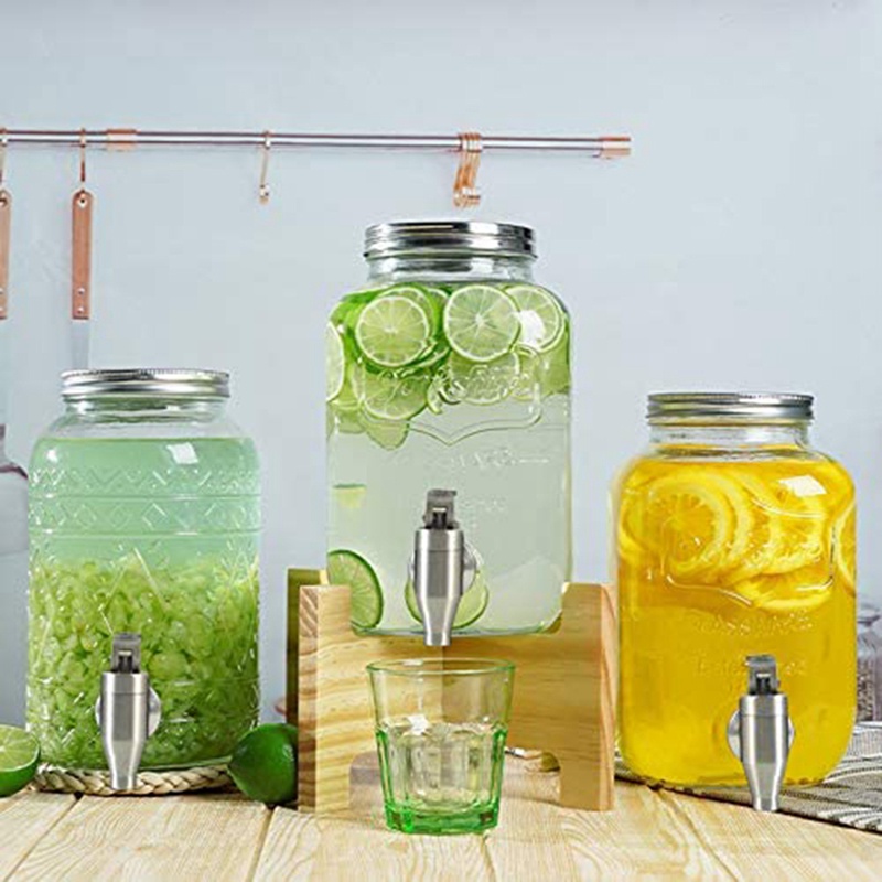 Bộ 2 Vòi Rót Nước Bằng Thép Không Gỉ Bền Bỉ Thay Thế