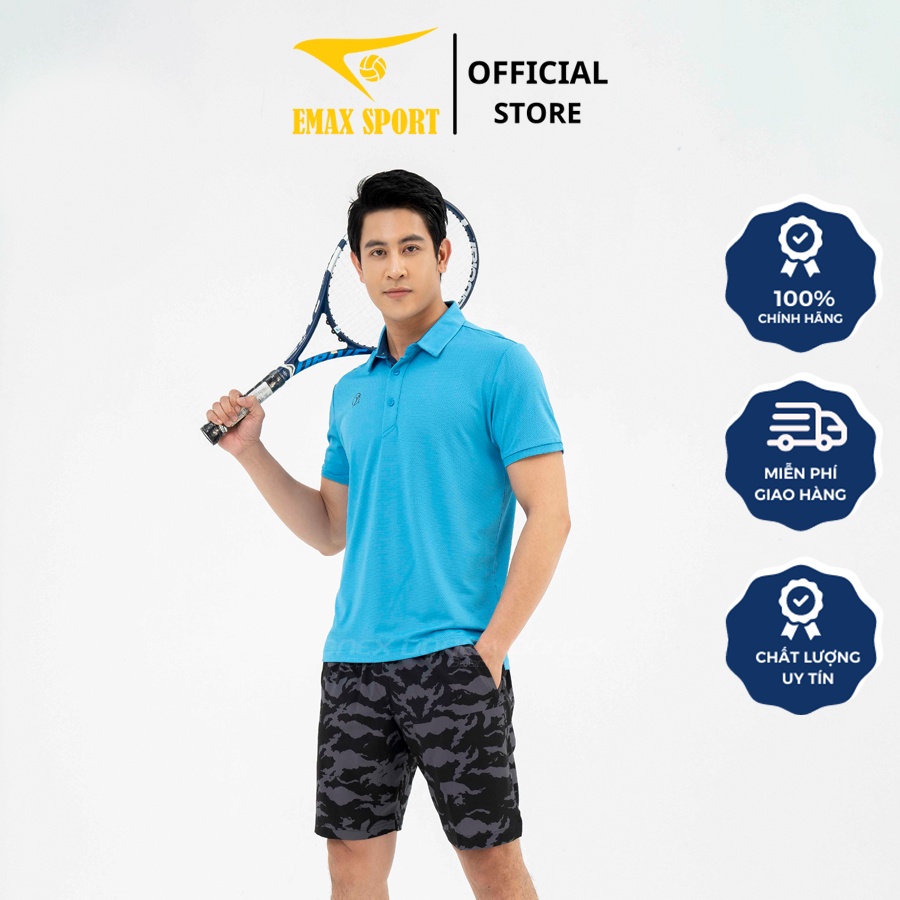 Áo Polo Thể Thao Nam Donexpro Cổ Trụ, Màu Sắc Trẻ Trung, Vải Thun Mắt Mèo Thoáng Mát, Thấm Hút Tốt MC - 9086