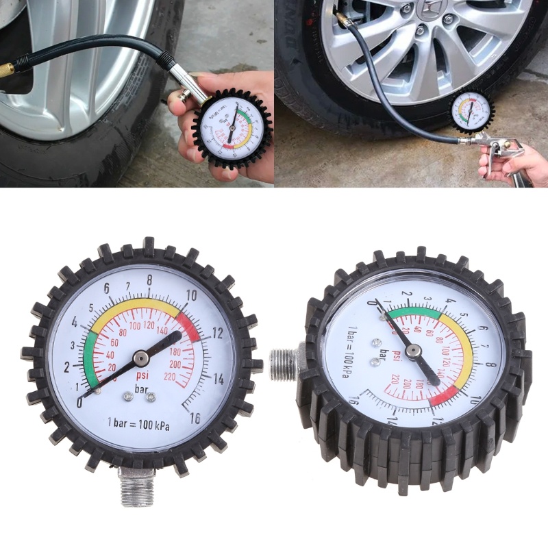 Đồng Hồ Đo Áp Suất Kỹ Thuật Số 0.1psi Độ Phân Giải Cao Và Độ Phân Giải Cao Cho Xe Hơi / Xe
