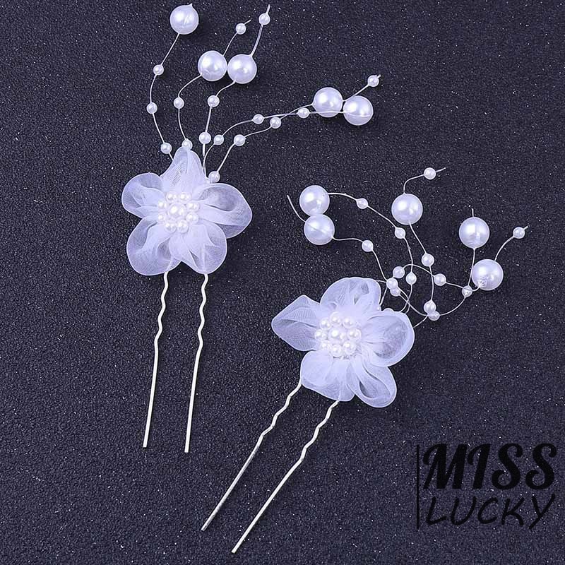 Set 2 kẹp tóc kiểu dáng thời trang thanh tú cho nữ