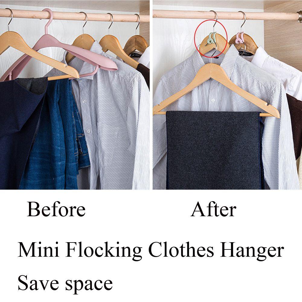 FAY Set 5 / 15 Móc Treo Quần Áo Mini Dễ Dàng Sắp Xếp Gọn Gàng