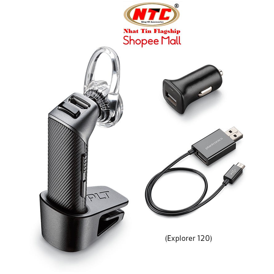 Tai nghe Bluetooth Plantronics Explorer 120 (Đen) - Hãng phân phối chính thức