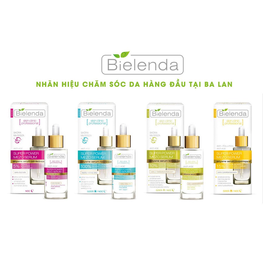 Serum Bielenda chống lão hóa trẻ hóa làn da 30ML