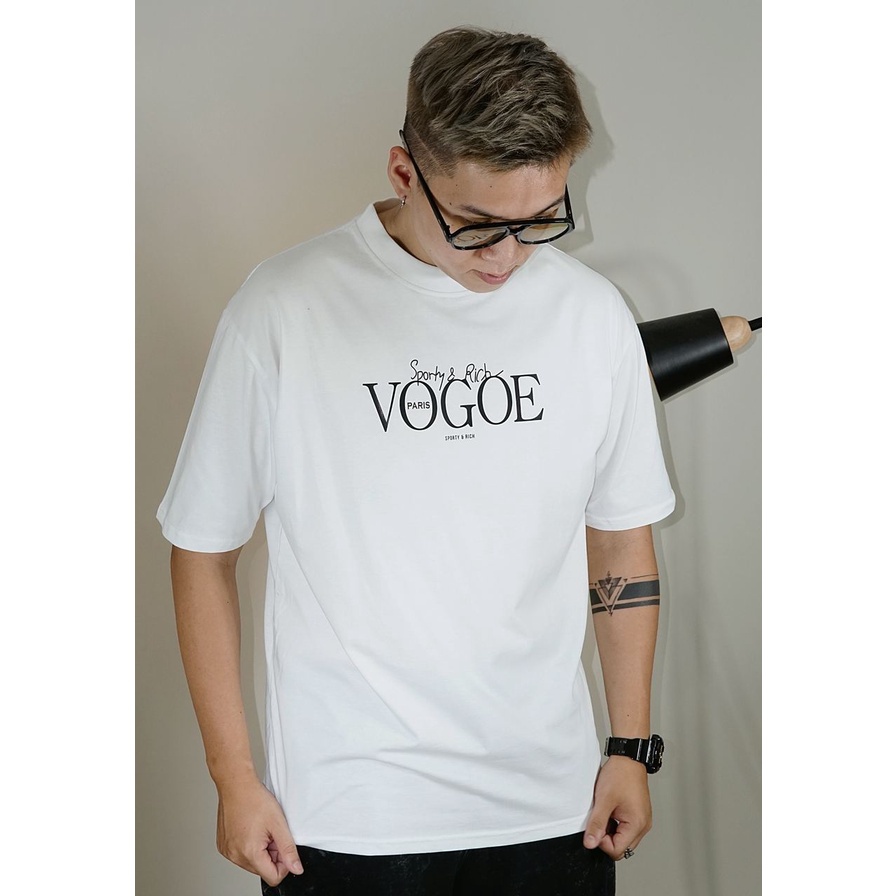 Áo thun nam nữ unisex VOGE BIGSZE áo phông vải cotton co giãn thoáng mát mềm mịn có size lớn đến 90kg