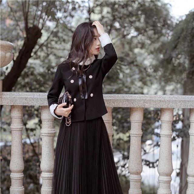 Set áo+cvay hàng qc