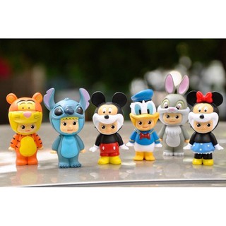 Mô hình nhân vật hoạt hình chibi lẻ 1 con