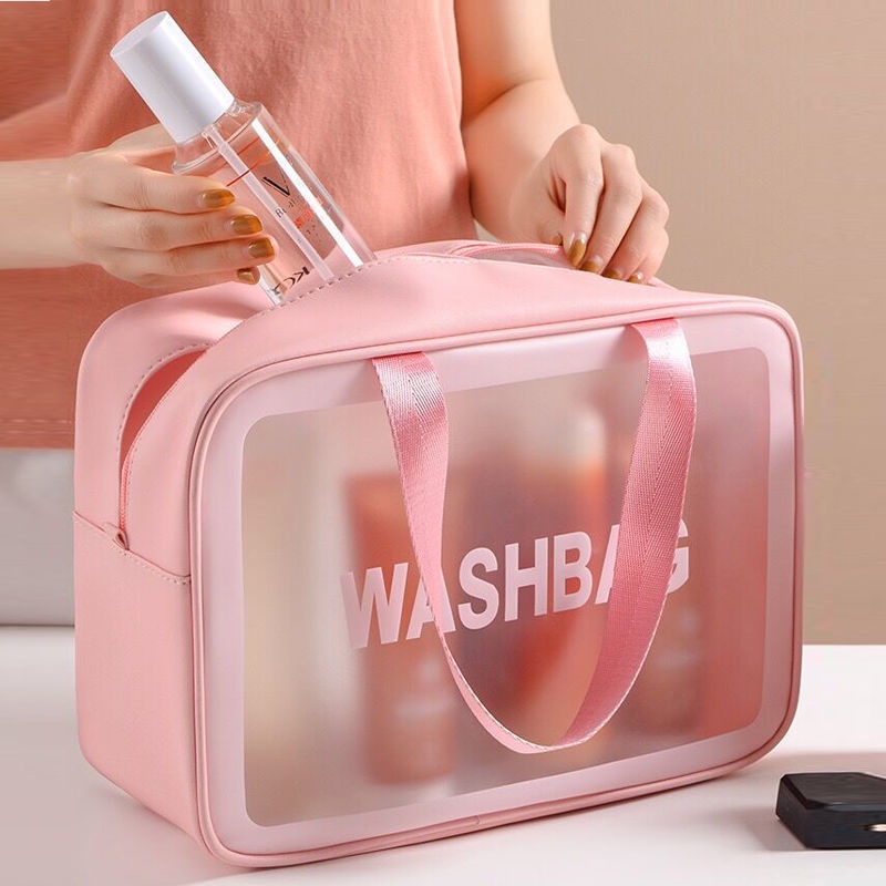 Túi đựng mỹ phẩm cỡ lớn chống thấm nước tiện dụng mang đi du lịch cho nữ