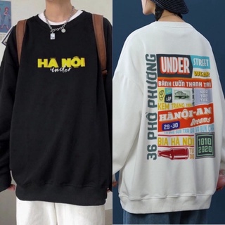 Áo nỉ - Áo Sweater nỉ bông, Áo Unisex Nỉ From Rộng in logo Hà Nội | BigBuy360 - bigbuy360.vn
