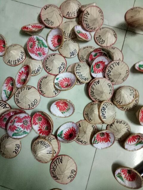 Nón lá mini 6cm cho búp bê