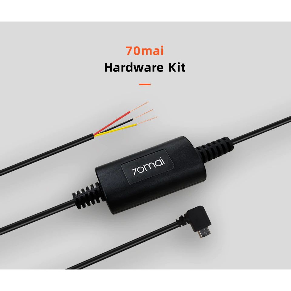 Bộ Kit nguồn 70mai Hardwire Kit đấu điện 24/24 trực tiếp từ ắc quy ô tô cho camera hành trình