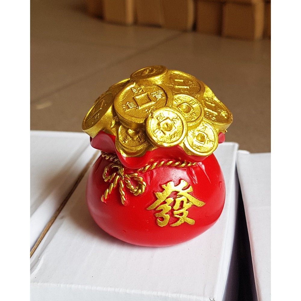 Túi vàng đỏ chữ PHÁT - Phát Tài Phát Lộc 6cm | BigBuy360 - bigbuy360.vn