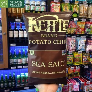 [VITAMIN HOUSE] Snack Khoai tây chiên Kettle Sea Salt 141g