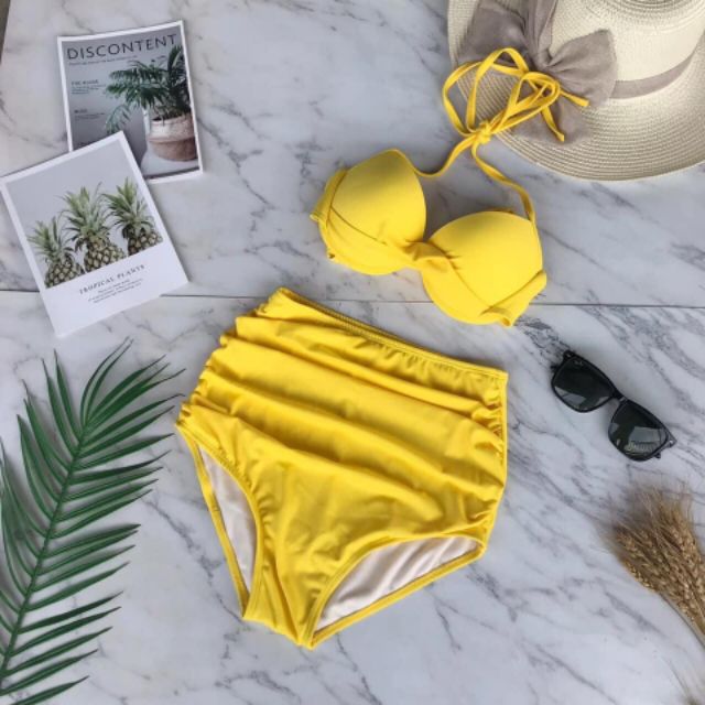 (Ảnh thật ) Bikini cạp cao nâng ngực ( có nhiều màu) | BigBuy360 - bigbuy360.vn
