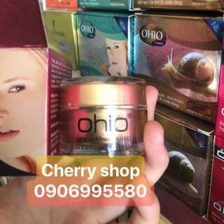Kem dưỡng trắng Tái tạo Chống nắng Ohio Ốc Sên New Day 18g