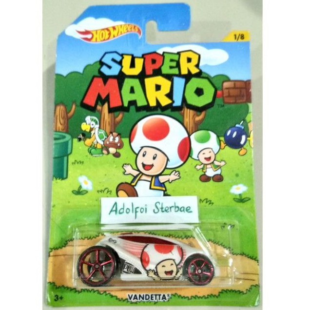 Hotwheels Mô Hình Nhân Vật Game Super Mario