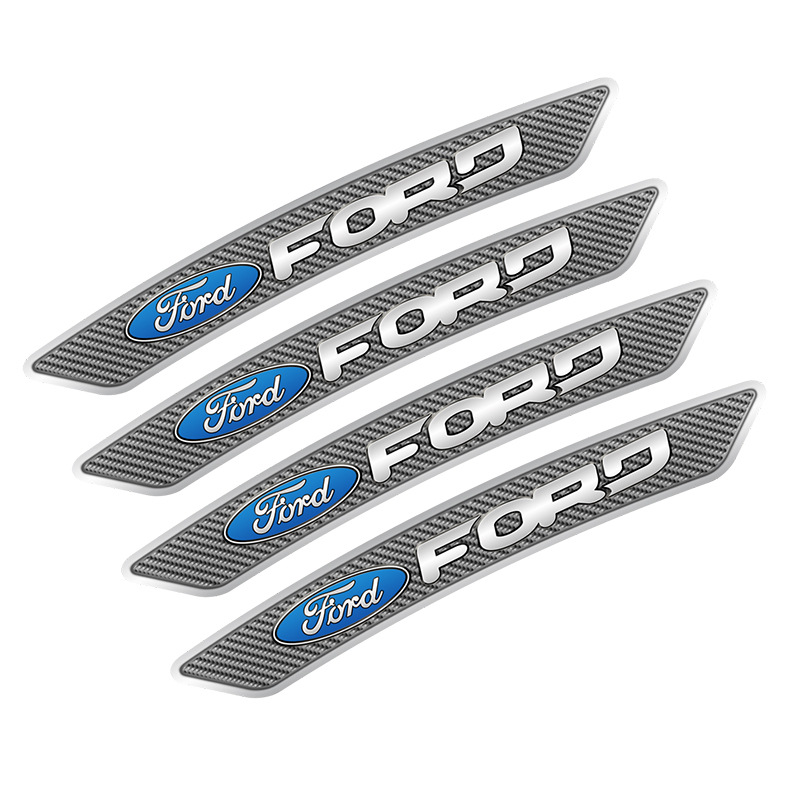 Set 4 miếng dán vành bánh xe hơi Ford Ranger Fiesta Focus Everest Ecosport