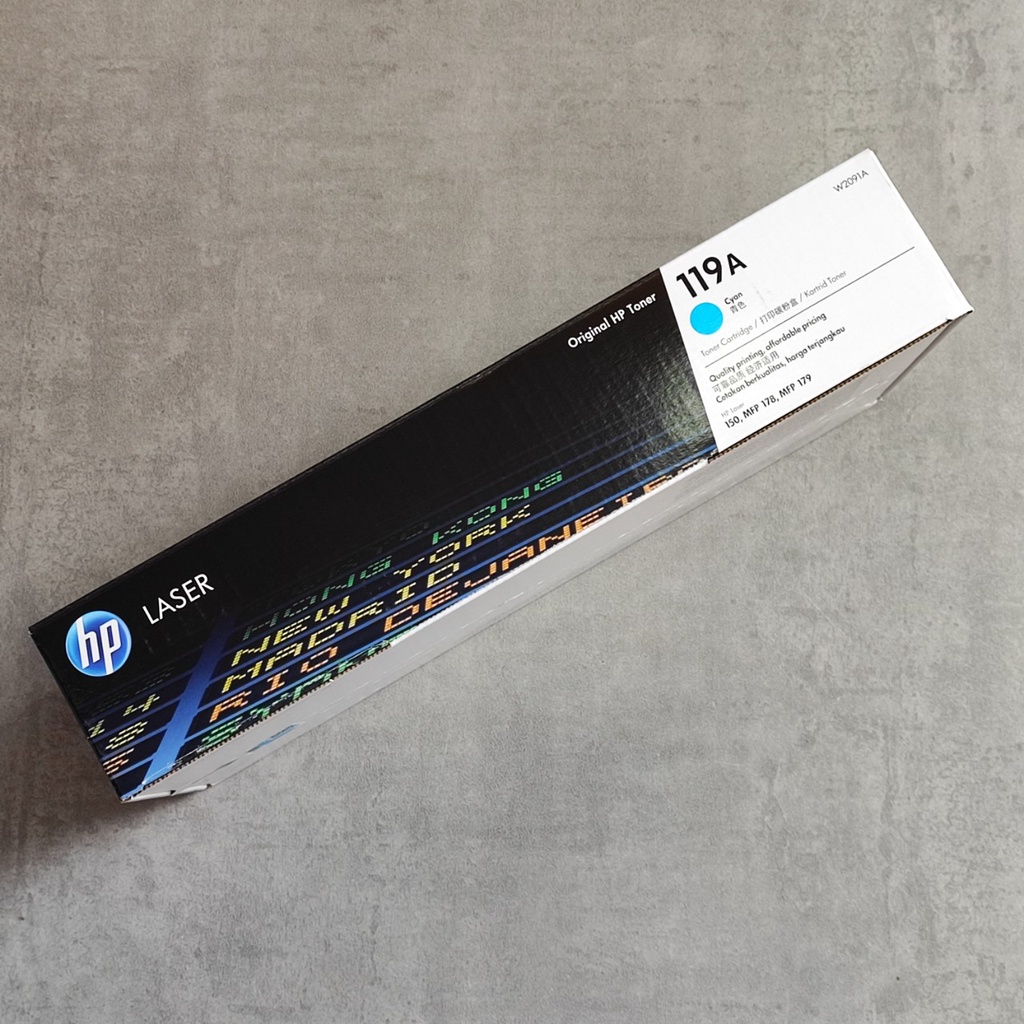 Mực in HP 119A Cyan  - Dùng cho máy in 150a/ 150nw/ 178nw/ 179fnw - Hàng HP Việt Nam