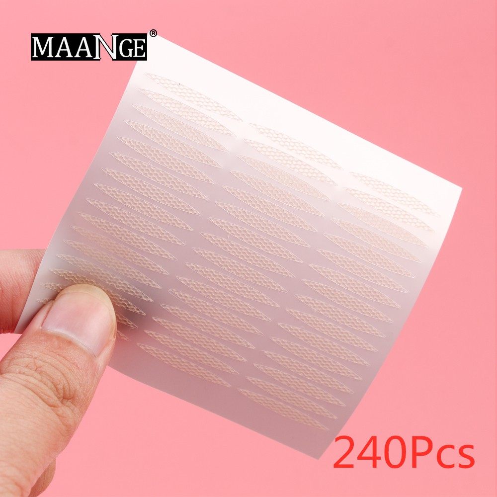 Bộ 240 Cặp Miếng Dán Tạo Kiểu Mắt Hai Mí Maange