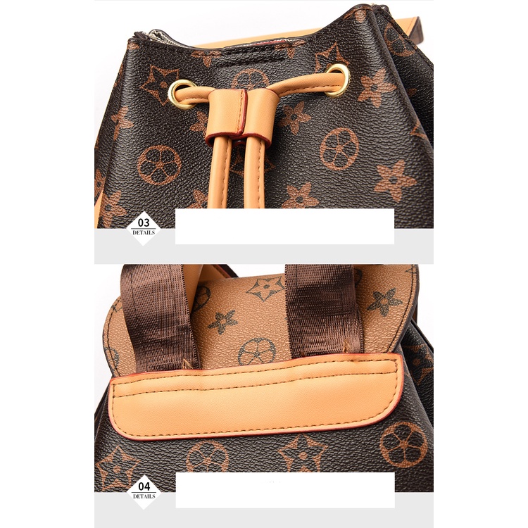 Ba Lô Da In Chữ Chuwanglin