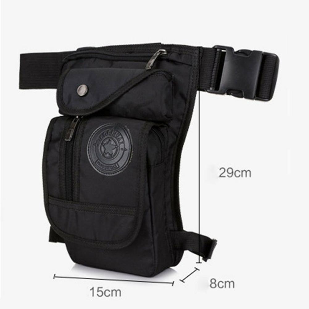Canvas Waist Bag Fanny Pack Racing Drop Leg Bag Motorcycle Outdoor Bag Pouch | BigBuy360 - bigbuy360.vn