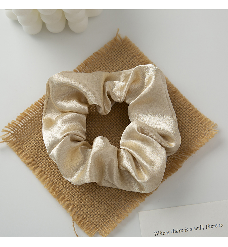 Dây buộc tóc co giãn màu trơn xinh xắn cho nữ