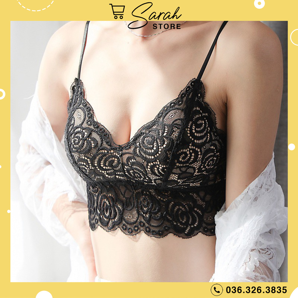 Áo Bra Ren Hoa Áo Ren Sexy Phong Cách Hàn 992