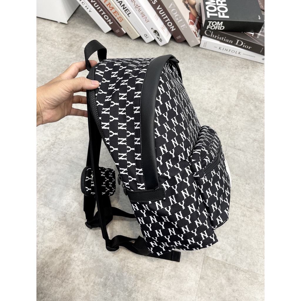 Balo / ba lô  B486 M/L/B N/Y MONOGRAM BACKPACK size: 42 cm x 30 cm x 15 cm Made in Ko/rea full-tem-tag