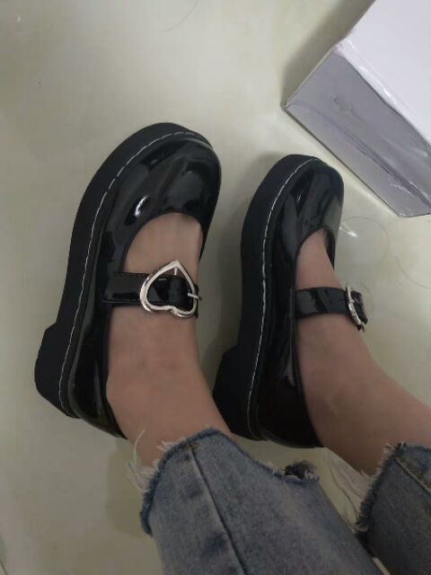 [ oder ] Giày lolita tim kèm ảnh thật_02 | BigBuy360 - bigbuy360.vn