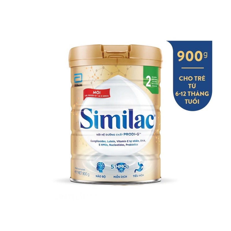 Sữa Similac 2  Mẫu Mới IQ Plus HMO