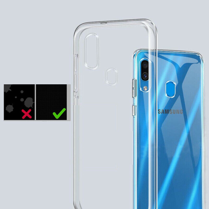 Ốp điện thoại nhựa dẻo TPU thiết kế trong suốt cho Samsung A10/20/30/40/50/70 M10/20/30 | BigBuy360 - bigbuy360.vn
