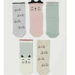 Sét 5 đôi tất H&M chuẩn auth UK săn sale cho bé