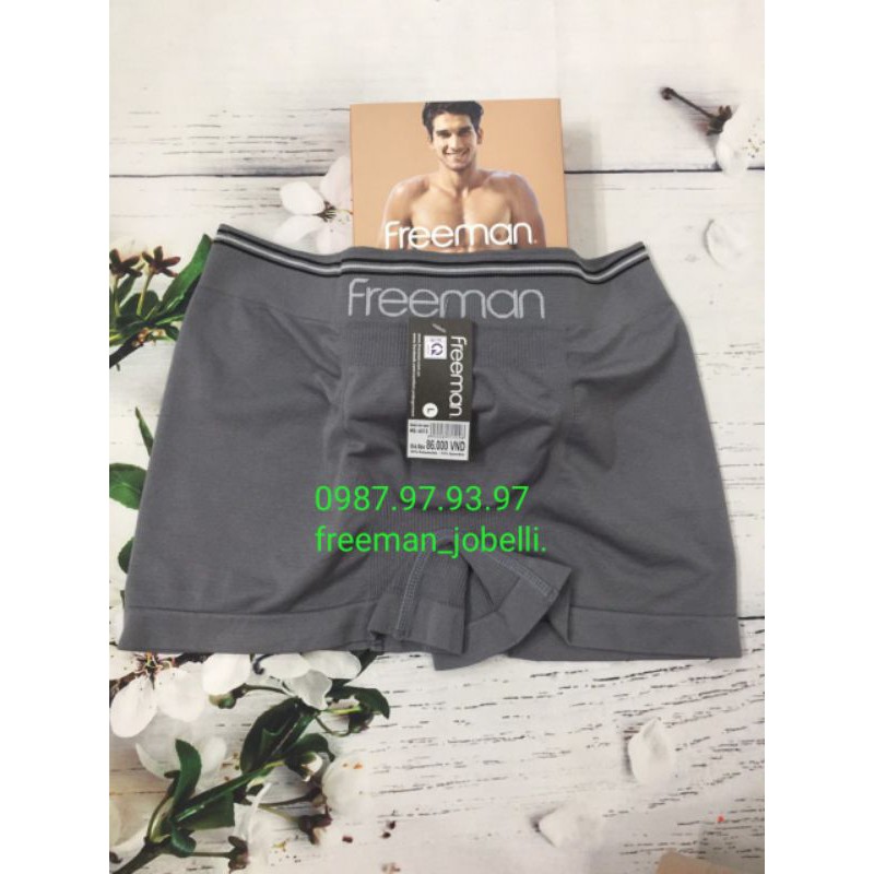 Quần boxer nam Freeman 6512[hình thật, +video],quần dệt kim co giãn đa chiều